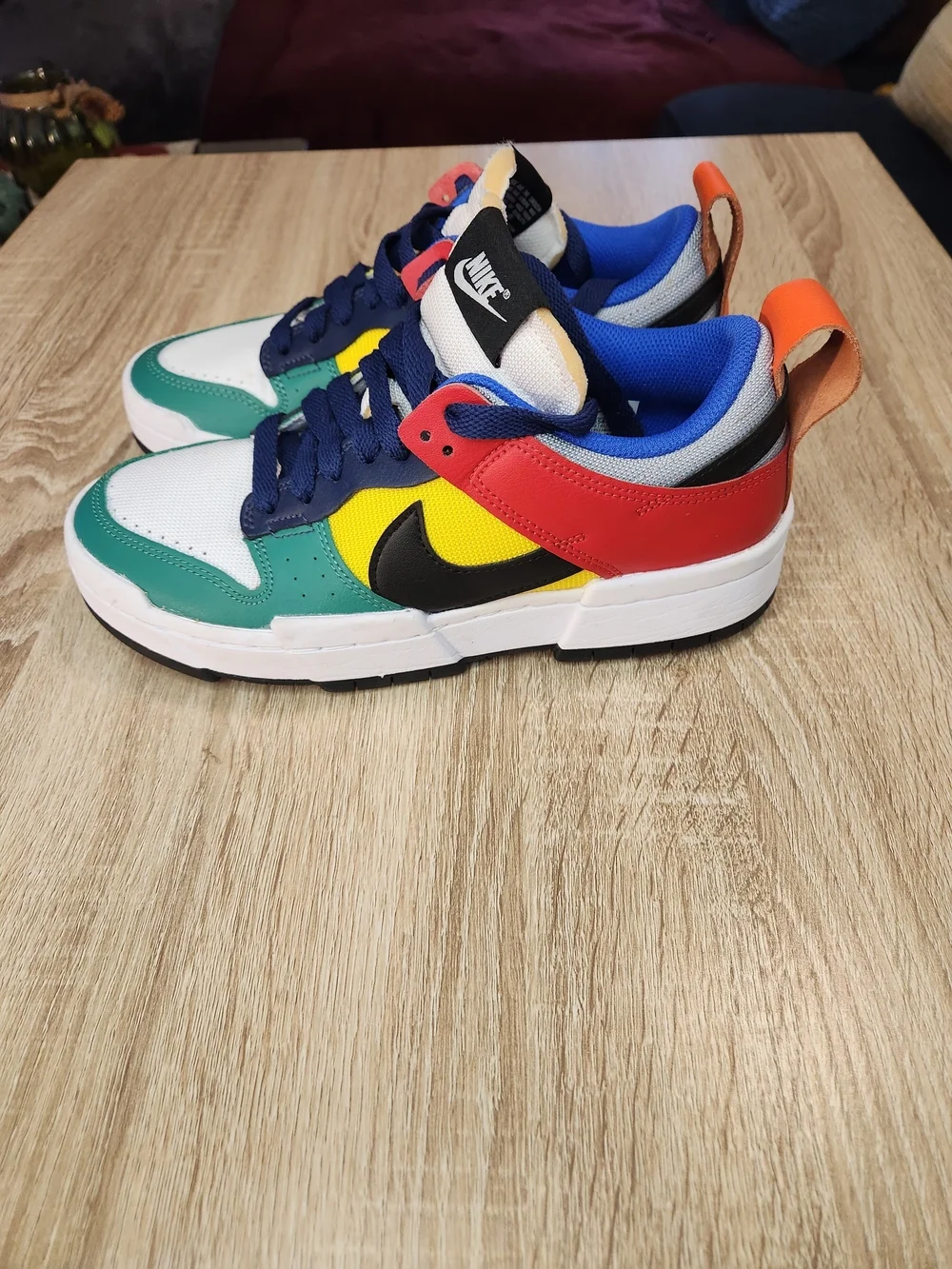 Women's Nike Dunk Low Disrupt in the 'Multi-Color' colorway